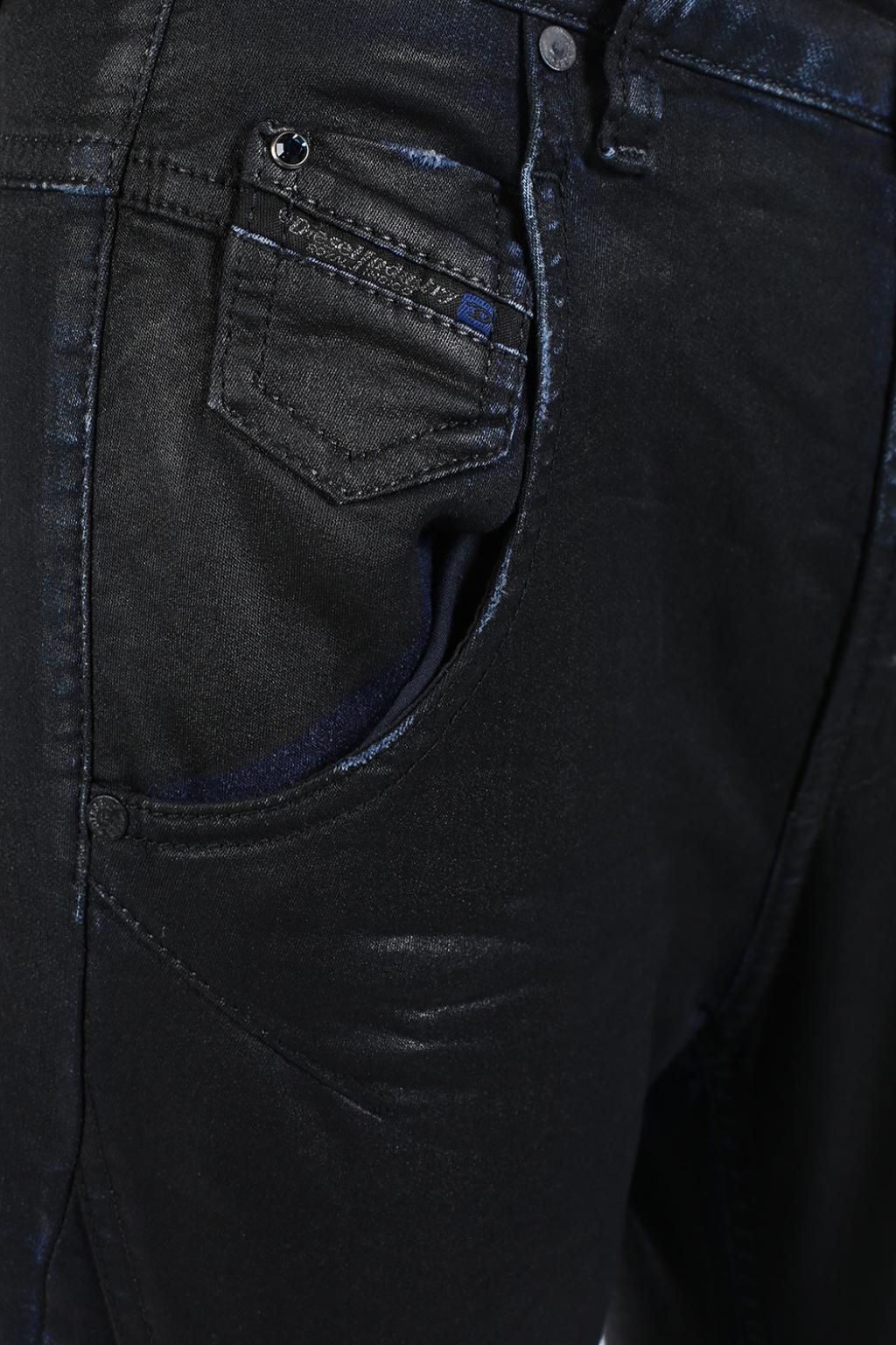 Black 'Fayza-Ne' waxed jeans Diesel - Vitkac Canada